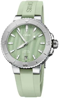 Oris Aquis 01 733 7770 4157-07 4 18 67FC Stainless steel Green