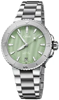 Oris Aquis 01 733 7770 4157-07 8 18 05P Stainless steel Green