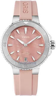 Oris Aquis 01 733 7770 4158-07 4 18 66FC Stainless steel Red