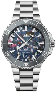 Oris Aquis 01 733 7787 4150-07 8 22 04PEB Stainless steel Multi-colored