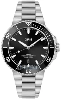 Oris Aquis 01 733 7789 4154-07 8 23 04PEB Stainless steel Black