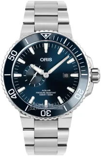 Oris Aquis 01 743 7733 4155-07 8 24 05PEB Stainless steel Blue