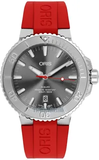 Oris Aquis Date 01 733 7730 4153-07 4 24 66EB Stainless steel Gray