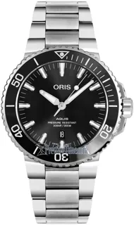 Oris Aquis Date 01 733 7732 4134-07 8 21 05PEB Stainless steel Black