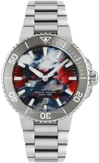 Oris Aquis Date 01 733 7766 4150-Set Stainless steel Multi-colored