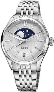 Oris Artelier 01 763 7723 4051-07 8 18 79 Stainless steel Silver