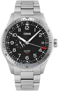 Oris Big Crown 01 748 7756 4064-07 8 22 08 Stainless steel Black