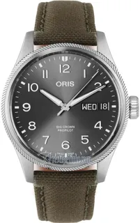 Oris Big Crown 01 752 7760 4063-07 3 22 02LC Stainless steel Gray