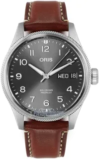 Oris Big Crown 01 752 7760 4063-07 5 22 07LC Stainless steel Gray