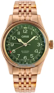 Oris Big Crown 01 754 7741 3167-07 8 20 01 Bronze Green