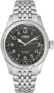 Oris Big Crown 01 754 7741 4064-07 8 20 22 Stainless steel Black