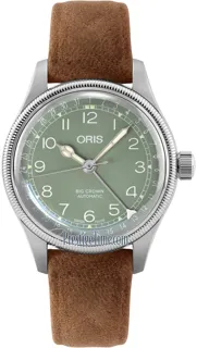 Oris Big Crown 01 754 7749 4067-07 5 17 68 Stainless steel Green