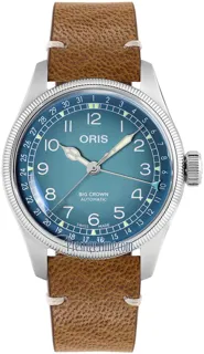 Oris Big Crown 01 754 7779 4065-Set Stainless steel Blue