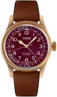 Oris Big Crown Pointer Date 01 754 7741 3168-07 5 20 58BR Bronze Red