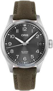 Oris Big Crown ProPilot Date 01 751 7761 4063-07 3 20 03LC Stainless steel Grey