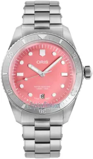 Oris Divers 01 733 7771 4058-07 8 19 18 Stainless steel Red