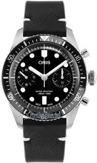 Oris Divers 01 771 7791 4054-07 6 20 01 Stainless steel Black