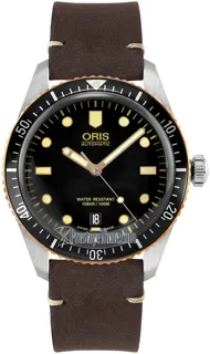 Oris Divers Sixty Five 01 733 7707 4354-07 5 20 55 40mm Bronze and Stainless steel Black