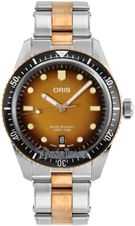 Oris Divers Sixty Five 01 733 7707 4356-07 8 20 17 Bronze Brown