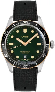 Oris Divers Sixty Five 01 733 7707 4357-07 4 20 18 Stainless steel Green