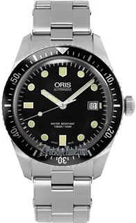 Oris Divers Sixty Five 01 733 7720 4054-07 8 21 18 Stainless steel Black