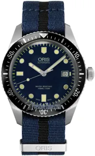 Oris Divers Sixty Five 01 733 7720 4055-07 5 21 28FC Stainless steel Blue