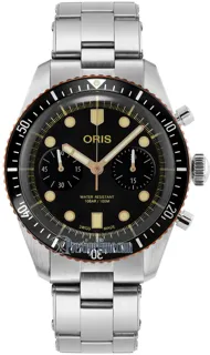 Oris Divers Sixty Five 01 771 7744 4354-07 8 21 18 Stainless steel Black