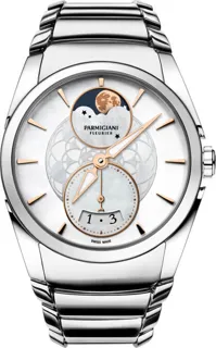 Parmigiani Fleurier Tonda Métropolitaine pfc283-0003300-b00002 33mm Stainless steel White