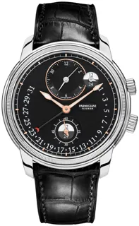 Parmigiani Fleurier Toric Hémisphères Rétrograde PFC493-0001400-XA1442 43mm Stainless steel Black