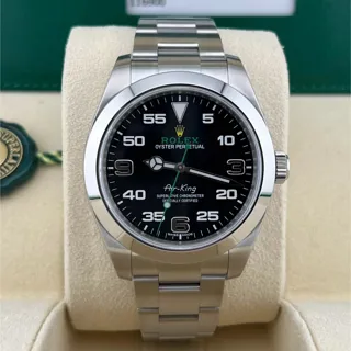 Rolex Air King 116900 Stainless steel Black