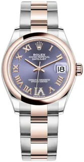 Rolex Datejust 31 278241 Rose gold and Stainless steel Aubergine