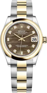 Rolex Datejust 31 278243 Yellow gold and Stainless steel Black