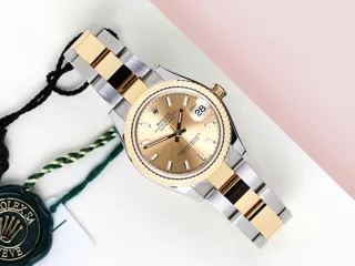 Rolex Datejust 31 278273-0013 Yellow gold and Stainless steel Champagne