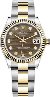 Rolex Datejust 31 278273 Yellow gold and Stainless steel Black