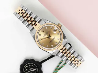 Rolex Datejust 31 68273-001 Yellow gold and Stainless steel Champagne