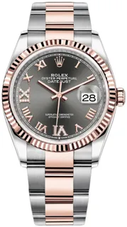 Rolex Datejust 36 126231 36mm Rose gold and Stainless steel Gray