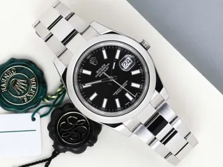 Rolex Datejust 116300-0001 Stainless steel Black