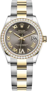 Rolex Datejust 31 278383RBR Yellow gold and Stainless steel Gray