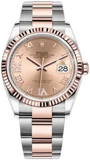 Rolex Datejust 36 126231 Rose gold and Stainless steel Pink