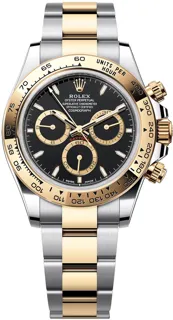 Rolex Daytona 126503 40mm Yellow gold and Stainless steel Black