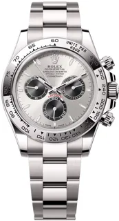 Rolex Daytona 126509 18k white gold Silver$Bright Black