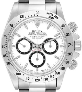 Rolex Daytona 16520 Stainless steel White