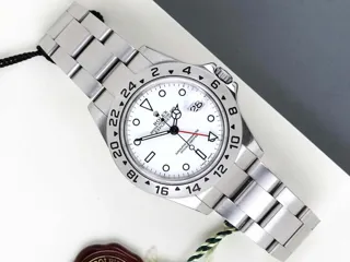 Rolex Explorer II 16570-0003 Stainless steel White