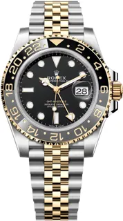 Rolex GMT-Master II 126713GRNR Yellow gold and Stainless steel Black