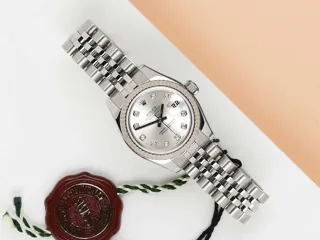 Rolex Lady-Datejust 179174-0031 White gold and Stainless steel Silver