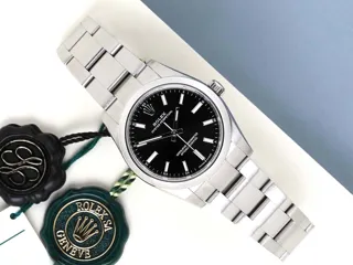 Rolex Oyster Perpetual 124200-0002 Stainless steel Black