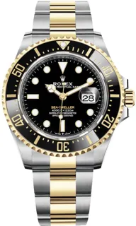 Rolex Sea-Dweller 126603 Yellow gold and Stainless steel Black