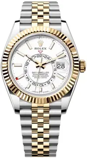 Rolex Sky-Dweller 336933 Yellow gold and Stainless steel White