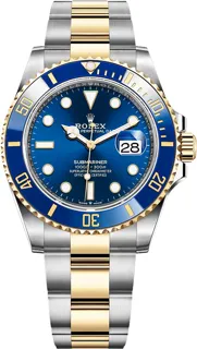 Rolex Submariner 126613LB Yellow gold and Stainless steel Blue