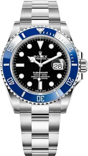 Rolex Submariner 126619LB 18k white gold Black